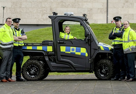 Supplied by John Deere dealer Seamus Weldon, a new full-specification XUV 865M Gator utility vehicle is now being used by Cork Airport Police Service