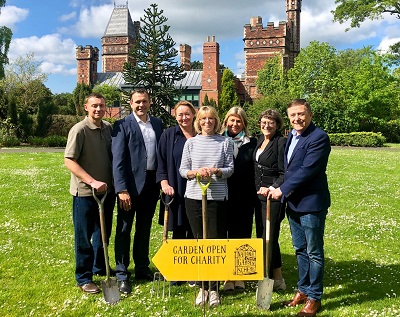 The launch of the Swedish garden in Gateshead
