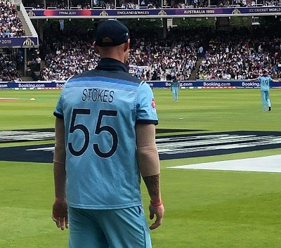 Ben Stokes at Lord's yesterday