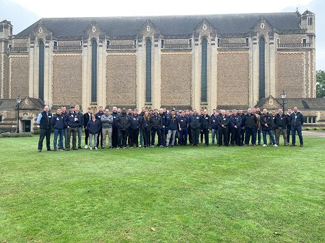 Attendees at the school grounds seminar held at Charterhouse in Surrey