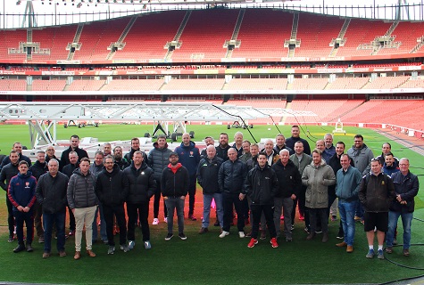 The turf professionals at the Emirates