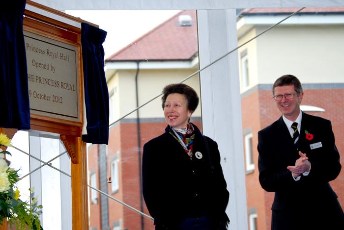 Princess Royal at Harper Adams