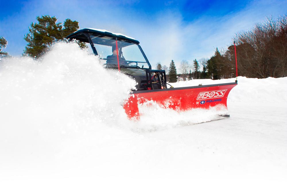Boss snow clearing equipment
