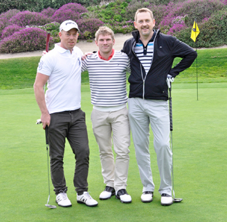 The golf competition was won by the Scandinavian team comprising of Novy Karlsson, Andreas Jonsson and Andreas Isaksson