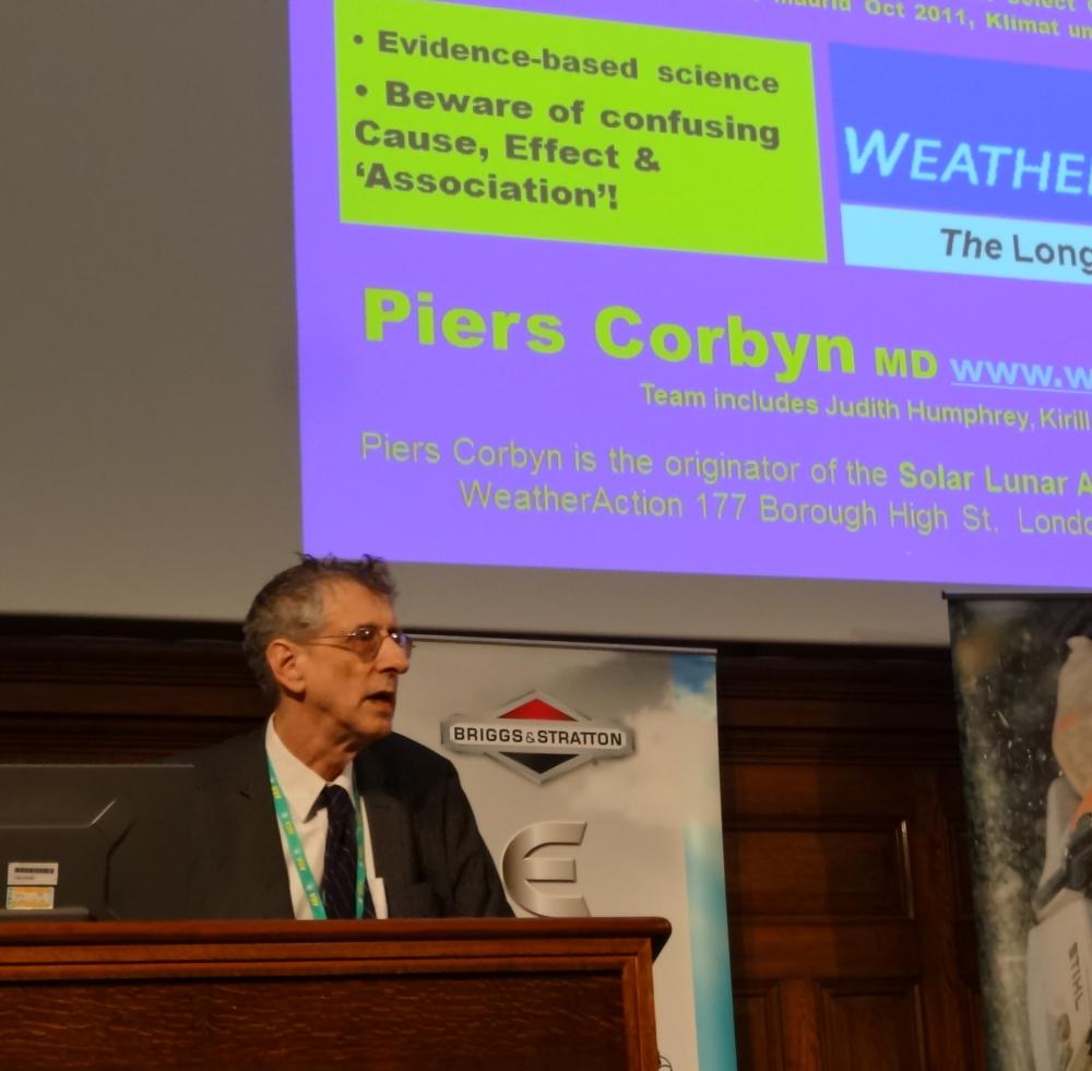 Weatherman Piers Corbyn