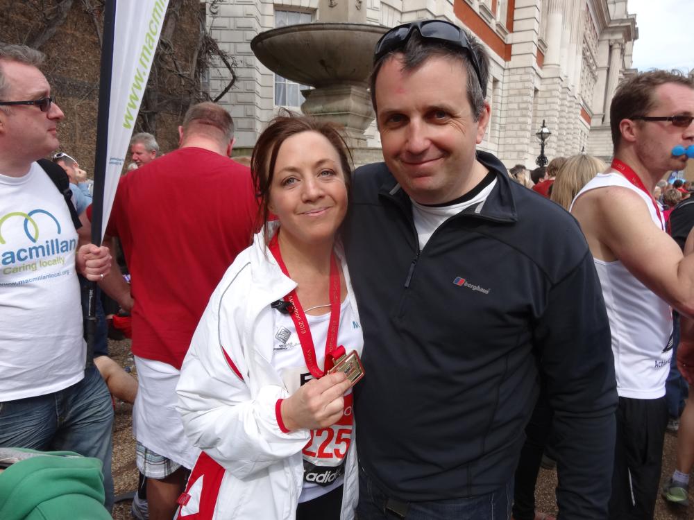 Emma with partner Gary