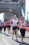 Emma running across Tower Bridge