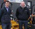 Philip Tutty from Southern Machinery Ltd and Kenny Little from AH Mackie