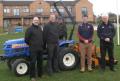 (L-R) Roger Moore, Toby Clarke & Andy Walker from SISIS and Ted Mitchell & Keith Kent from the RFU are pleased to announce the 'Keith Kent RFU Club Pitch Maintenance Equipment Package'; a range of turf maintenance exclusively discounted to RFU clubs.