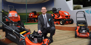 Kubota's Tim Yates, dealer manager tractors and groundcare