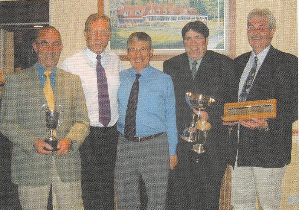 2001 Blades Golf with Colin Gale, Gerry Cohen, Bob Foster and Nick Sergeant