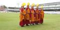 Gyuto Monks blessing Lord's outfield