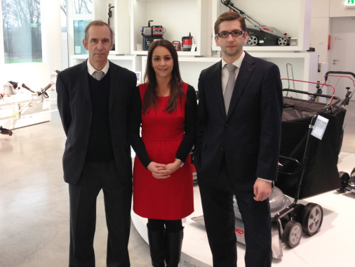 Kerry Rochford joins Peter and Mark in the family business 2013