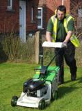 Glendale have chosen Etesia pedestrian mowers