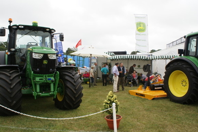 New Forest Farm Machinery just had to be at their show. . . 