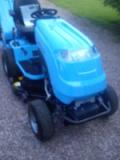 The Sky Blue Countax tractor