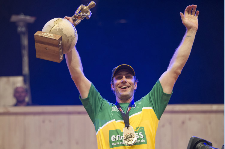 Individual champion, Australia's Brad De Losa