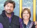 DOY SOS presenter Nick Knowles with Blec's Sue Mumby
