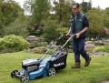 The new Makita mower at RHS Wisley