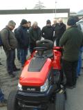 Dealers inspect the new Al-Ko Powerline tractor