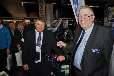 BAGMA's Keith Christian with Richard Campey