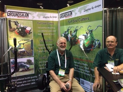 Groundsman Industries stand