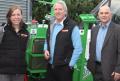 Joanna Chapman (MD) and Keith Hutchinson of Orange Plant together with Martin Lucas of GreenMech