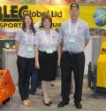 Tracey, Sue and Gary Mumby on the BLEC Global stand at GIS, Orlando