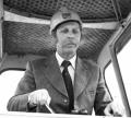 John Wheeldon at the controls of a JCB machine
