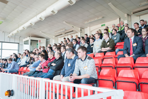 Some of the delegates at JCB Be Your Own Boss event