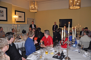 Rupert Price and Jim Croxton officially welcome the delegates