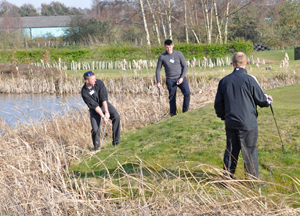 A round of golf on the RJ National helped the delegates get to know one another