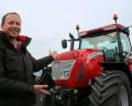 Mark Baker of M Baker Engineering, Ashwell near Ilminster presents the new McCormick X7 Pro Drive tractor