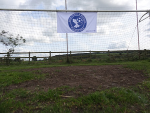 When the flood waters receded the damage was revealed