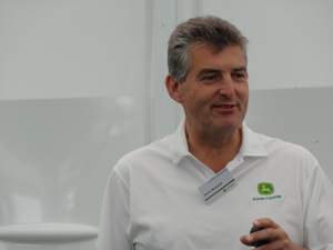 John Deere Limited turf division manager, Chris Meacock