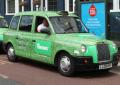 Viking branded London taxi