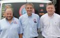 Left – Scott Grieve (Marketing Manager), Middle - Stuart Mercer (Sales Director), Right – Russ Tomlinson (Area Sales Manager)