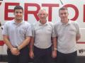 L-R: Richard Burns (Scotland Sales Representative, Middle – Richard Overton (Sales Director), Right – Stuart Rose (Sales Manager)
