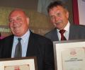 L-R: Peter Mansfield and Phil Yates - Lifetime Achievement Award winners