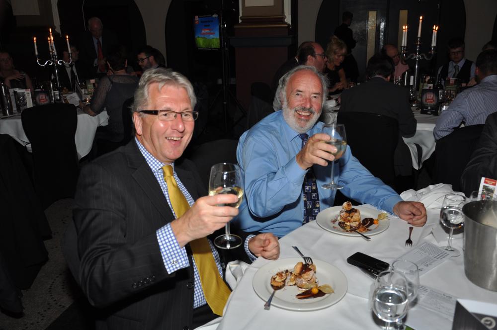 Ian Nutt with Howard Pullen