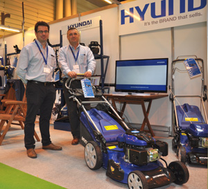 Hyundai's John Rushby (left) and Will Bryan