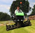 The Etesia Attila A180 is safe on slopes up to 50%