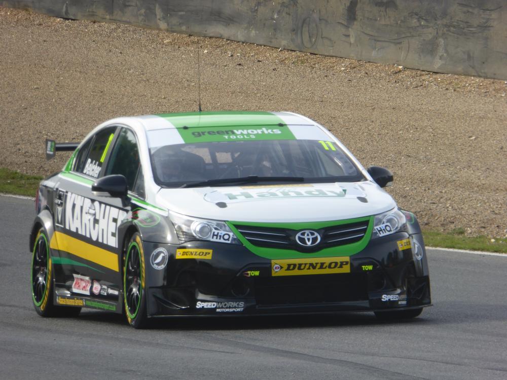 Simon Belcher at Brands Hatch