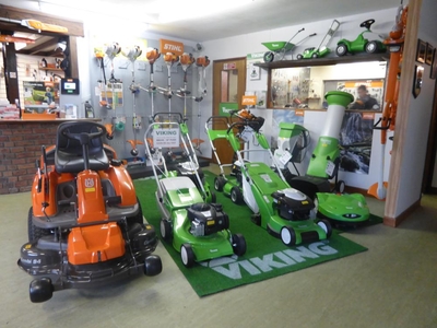 Corner of the Charles Hill showroom