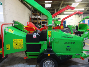 Arborist 190 ready to leave the factory