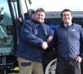 Scott Mitchell with Ben Best of dealers C&O Tractors
