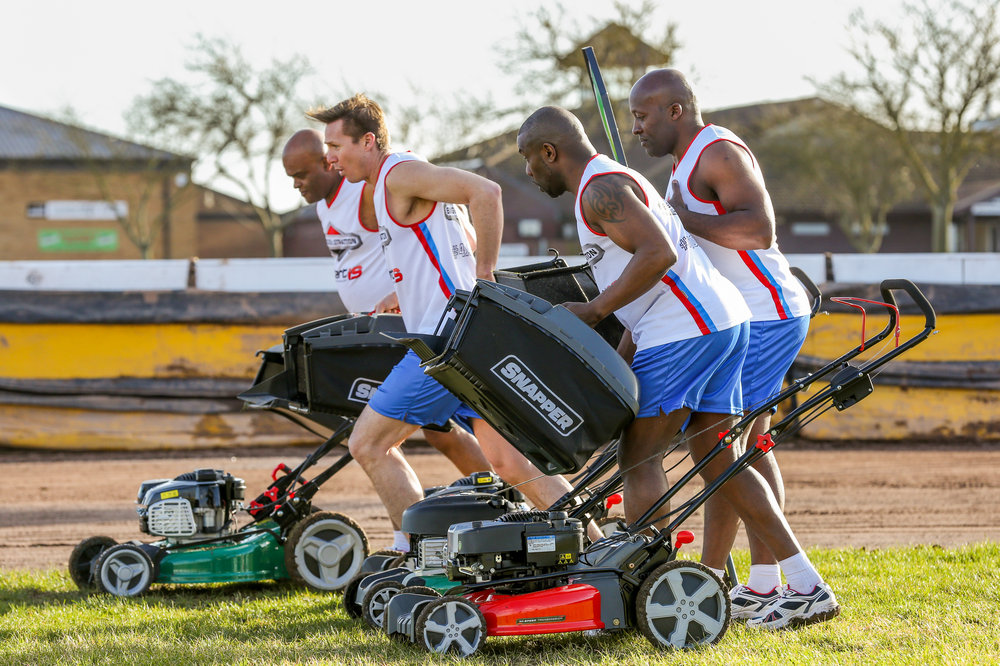 The race in full flow