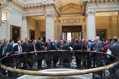 Delegates at Institution of Civil Engineers