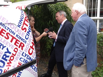 On air during Drivetime programme