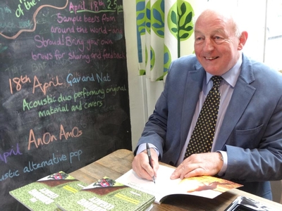 Book signing in a brewery!